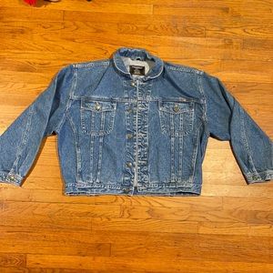 Real denim jacket